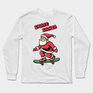 Skate santa Long Sleeve T-Shirt